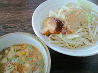 「【7月限定】カレーつけ麺（中盛270g）800円」@伝家 志木店の写真