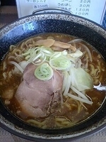 「醤油ラーメン　味濃いめ　麺太め」@三蔵の写真