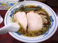 「焼豚麺」@白河中華そばの写真