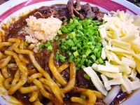 「今月のグリグリ［板場のぶっかけカレー］（800円）＋鶏清湯」@MENYA 食い味の道有楽の写真