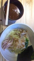 「魚介豚骨つけ麺７８０円」@梨の花の写真
