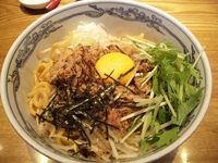 「特製まぜそば（750円）」@麺や 六三六 吹田店の写真