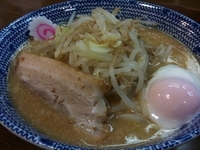 「【新メニュ】温泉玉子みそ肉そば 850円」@めん屋 匠神 新所沢店の写真