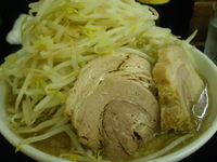 「魚郎ラーメン小（630円）＋カレーフレーク（100円）」@ラーメン浜田家の写真