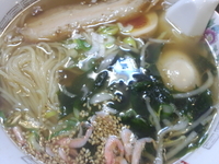 「特製塩らーめん＋味玉」@支那そば屋 蘭丸の写真