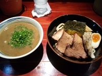 「鶏魚介煮干つけそば200g +肉増し1枚」@喜元門 つくば東光台店の写真