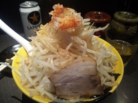 「巌流島らーめん 中 もやし増し ￥750」@麺屋武蔵 巌虎の写真