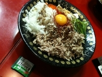 「どにんにく　麺大盛（300g）　￥880」@つけ麺 もといし 東岩槻店の写真