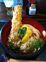 「ちく天ぶっかけうどん」@情熱うどん 讃州の写真
