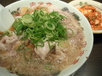 「チャーシュー麺　キムチ」@来来亭 石神井店の写真