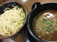 「徳島つけ麺￥750+東大セット（餃子＆ライス）￥350」@ラーメン東大 尼崎店の写真