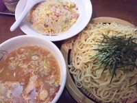 「つけ麺 半チャーハン」@昌平ラーメンの写真