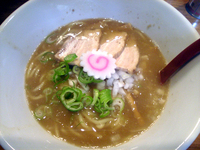 「濃厚煮干そば(750円)」@月と鼈の写真