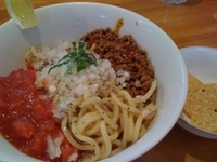 「サルソバ（夏季限定，昼夜各10食） 800円」@麺 風天の写真