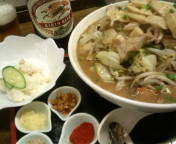 「～ＦＩＮＡＬ～豪菜ラーメン醤油840円」@丸直の写真