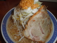 「チャーシューふじ麺（中盛り）　８５０円」@常勝軒 伊勢崎総本店の写真