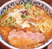 「レッドカレーラーメン830円」@らー麺屋 バリバリジョニーの写真