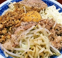 「汁なし780円ニンニク少し」@らーめん豚喜 川口店の写真