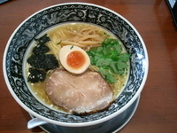 「柚子塩らーめん」@中村屋@WeST PArK CaFE レイクタウンアウトレットの写真