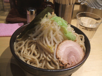 「濃厚ジャンクつけそば・大盛り」@BASSO ドリルマンの写真