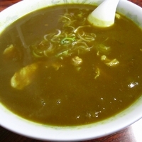 「カレーラーメン６００円」@やまや食堂の写真