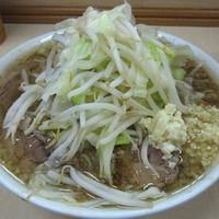 「小ラーメン・ニンニク　650円」@ラーメン二郎 京成大久保店の写真