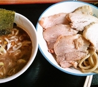 「つけちゃーしゅーそば(1080円)」@市川ウズマサの写真