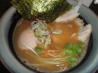 「特製煮干しsoba(醤油) 840円」@煮干soba 柘榴の写真