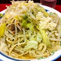 「小ラーメン（ニンニクアブラ）」@ラーメン二郎 目黒店の写真