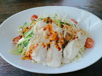 「【夏季限定】冷しゴマ麺（並盛）160g　750円」@伝家 志木店の写真