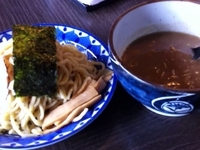 「メガ豚煮干つけ麺(二玉)」@らーめん 福たけ 桜木本店の写真