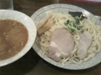 「辛味噌つけ麺（大盛りサービス）800円」@つけ麺 上々 木場店の写真