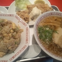 「ジパケンから揚げ定食９８０円（醤油味）」@ジパング軒の写真