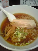 「煮干しだし醤油らーめん￥680」@椿華亭の写真