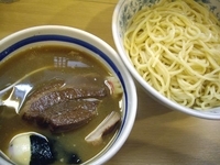 「もり角煮（中、ねぎ抜き）、900円＋中盛り無料」@七福神 池袋店の写真