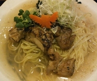 「冷やし鶏めん」@めん屋 佐介の写真