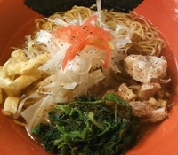 「冷やし醤油そば」@麺匠 文蔵の写真