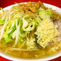 「小ラーメン（ニンニクアブラ）」@ラーメン二郎 千住大橋駅前店の写真