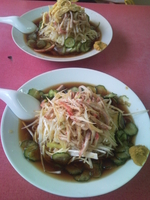 「冷やしねぎそば&冷やし中華」@中華料理 萬福の写真