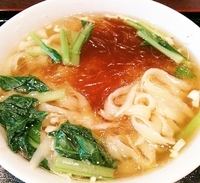 「フカヒレ麺1134円」@天外天刀削麺の写真