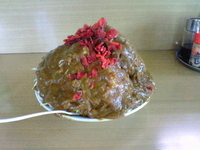 「カツカレー普通盛」@萬来の写真