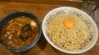 「上つけ麺＋中盛り」@めんや 直伝の写真
