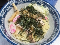 「油そば ￥450」@そばうどん 松本の写真