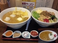 「～第14弾～華麗なる！幻のつけ麺+チーズ+割飯【1140円】」@丸直の写真
