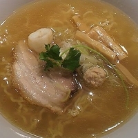 「支那そば塩 ￥700」@支那そば 一本気 水戸店の写真