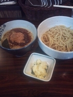 「つけ麺＋太麺変更＋ニンニク」@麺処 井の庄の写真