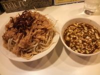 「味ぶたそば・冷・中盛」@龍神の写真