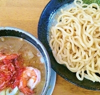 「海老つけめん1050円」@MENYA 食い味の道有楽の写真