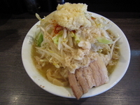 「野菜ドカ（全部増し）700円」@四麺燈の写真