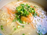 「海老入り白湯麺（980円）」@China Voyagerの写真